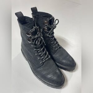 Frye JulieHook Combat boots